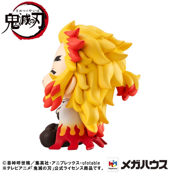 Megahouse Lookup Rengoku Kyoujurou Smile Ver. Figura Demon Slayer, 11 Cm, Con Regalo, Collezione