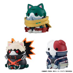 MEGA CAT PROJECT: My Hero Academia - Meowssive HeroAca Nyanko (1. Izuku Midoriya 2. Katsuki Bakugo 3. Shoto Todoroki)