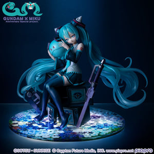 Lucrea: Gundam 45th Anniversary x Hatsune Miku - Hatsune Miku x 00 Gundam