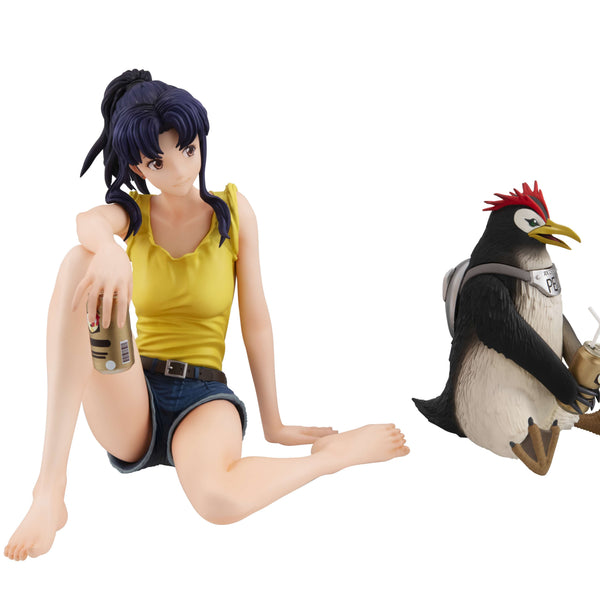 Figurine Evangelion - Gals Misato Katsuragi & Pen Pen Vol.2 Par MegaHouse