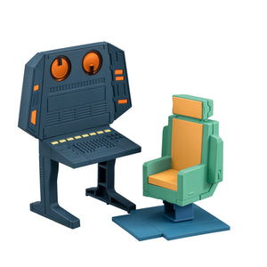 G.M.G. COLLECTION EX Mobile Suit Gundam: White Base Bridge Communications Officer Desk Set