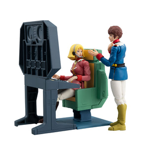 G.M.G. COLLECTION EX Mobile Suit Gundam: White Base Bridge Communications Officer Desk Set
