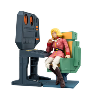 G.M.G. COLLECTION EX Mobile Suit Gundam: White Base Bridge Communications Officer Desk Set