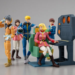 G.M.G. COLLECTION EX Mobile Suit Gundam: White Base Bridge Communications Officer Desk Set