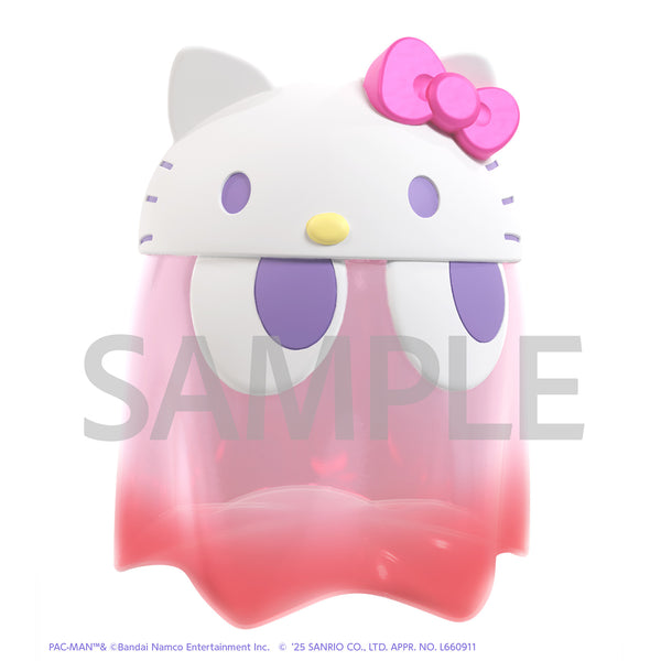 PAC-MAN x Sanrio Characters: Chibi Collect Figure Deluxe - Ghost Hello Kitty (Translucent Ver.)