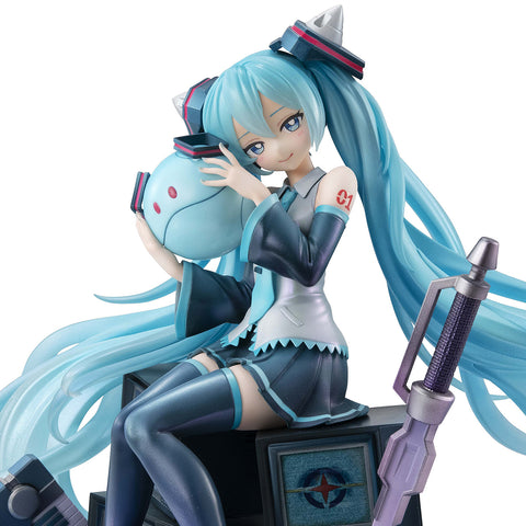 Lucrea: Gundam 45th Anniversary x Hatsune Miku - Hatsune Miku x 00 Gundam