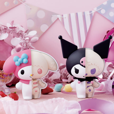 Kaitai Puzzle FANTASY Soft Vinyl Collection: My Melody & Kuromi Set