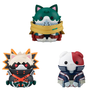 MEGA CAT PROJECT: My Hero Academia - Meowssive HeroAca Nyanko (1. Izuku Midoriya 2. Katsuki Bakugo 3. Shoto Todoroki)