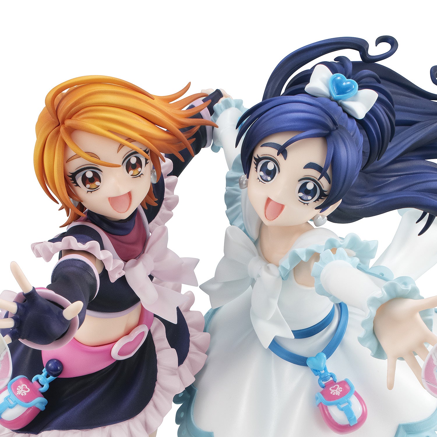 Lucrea ふたりはプリキュア キュアブラック＆キュアホワイト メガハウス ふたりはプリキュア」よりキュアブラック＆キュアホワイトが
