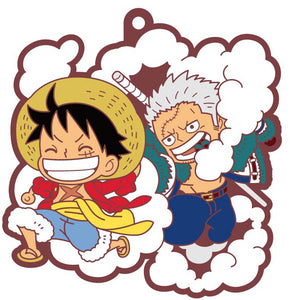 Rubber Mascots Buddy-Colle: ONE PIECE Log.1