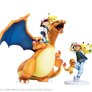 G.E.M. Series: Pokémon - Ash Ketchum, Pikachu & Charizard (Resale)