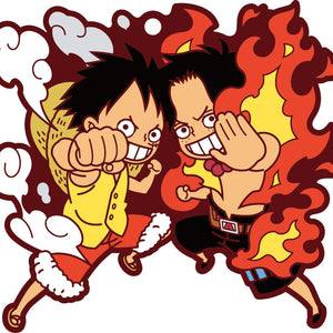 Rubber Mascots Buddy-Colle: ONE PIECE Luffy Special!