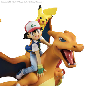 G.E.M. Series: Pokémon - Ash Ketchum, Pikachu & Charizard (Resale)