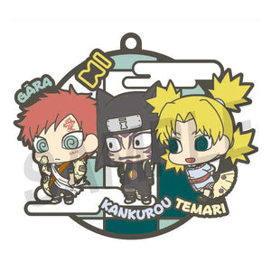 Rubber Mascots Buddy-Colle Naruto Shippuden: Three Man Squad Edition (Resale)