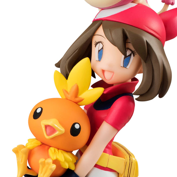 Pokémon May, Torchic, and Skitty