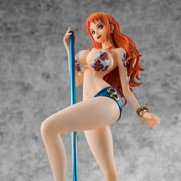 MegaHouse P. O. P ONE PIECE LIMITED EDITION Nami Ver. BB 02 130mm Figure 3 03 Lhgz