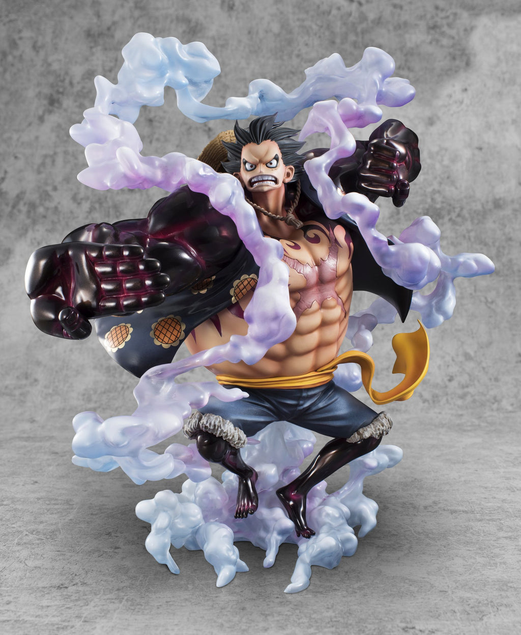 Luffy in gear 4 form