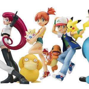 Pokémon Satoshi, Pikachu and Charmander