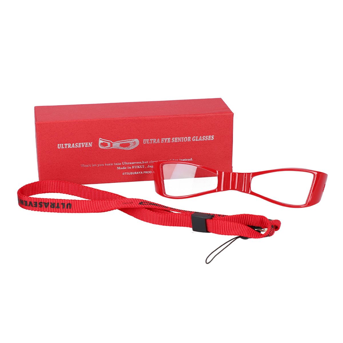 ウルトラセブン SENIOR GLASSES レッド 限定ストラップ付き thumb_b3534573-2d6c-4c48-97fa-