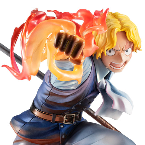 Sabo Fire Fist Inheritance Ver Portrait of Pirates One Piece Limited  Edition Figure